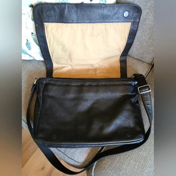 Marc by Marc Jacobs Leather Messenger Bag - Picture 6 of 14